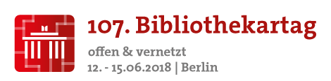 Logo 107. Bibliothekartag